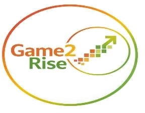 Game2Rise logo, het programma dat verborgen talent van jongeren zichtbaar maakt via gamegedrag